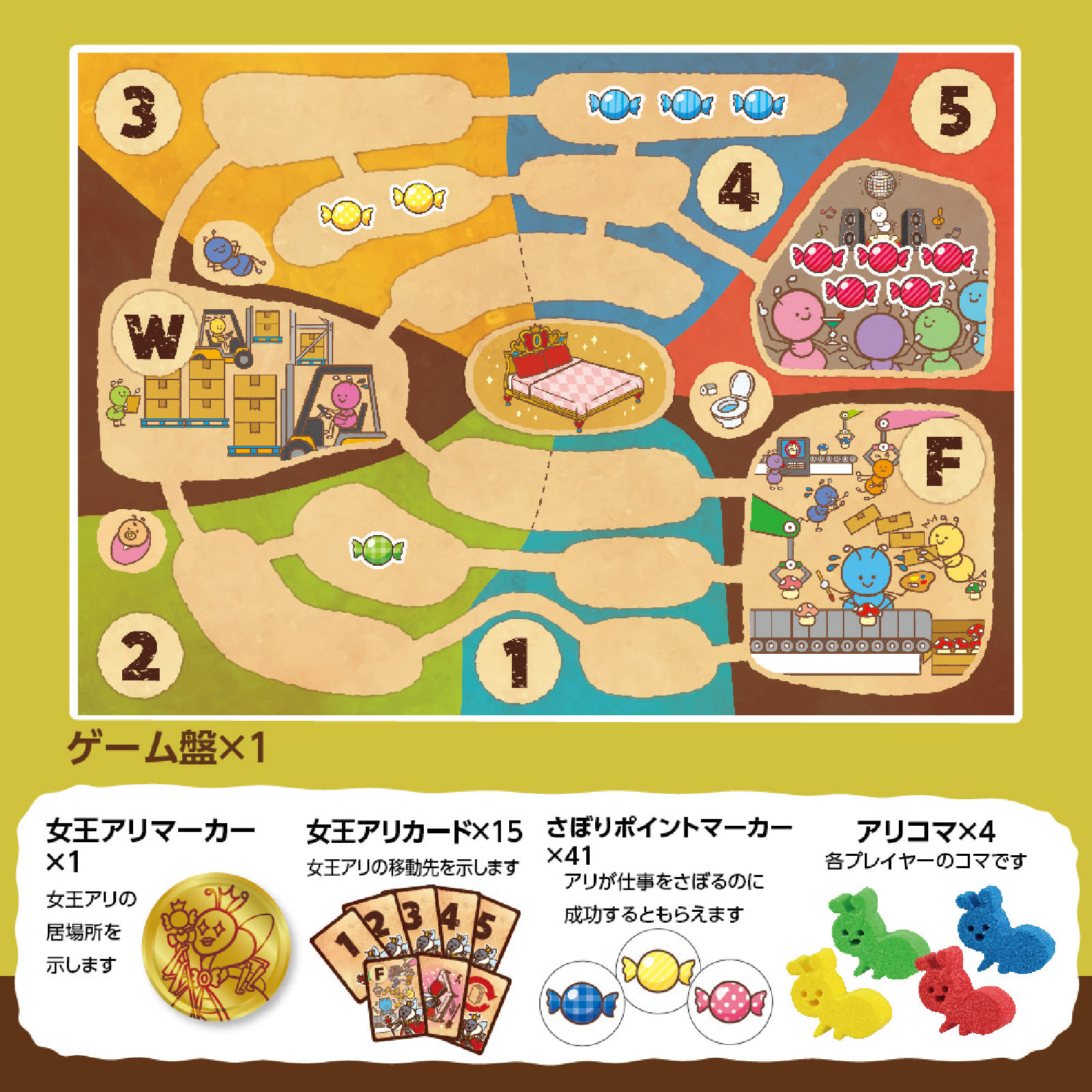 『アリさんおさぼりゲーム』商品画像